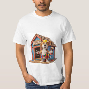 Süße Beagle-Hundehütte-Reparaturmonat T-Shirt