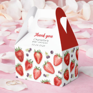 Süße Beeren Dankeschön-Geschenkbox Geschenkschachtel