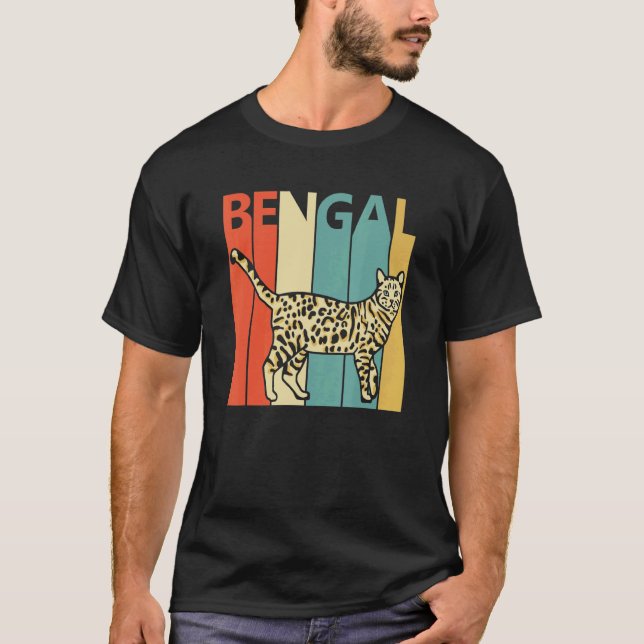 Süße Bengalkatze T-Shirt (Vorderseite)