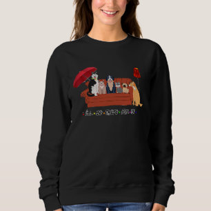 süße Bernedoodle-Bernese-Pug-Mutter-Vater-Hund Sweatshirt