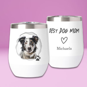Süße beste Hundemutter personalisiertes Foto