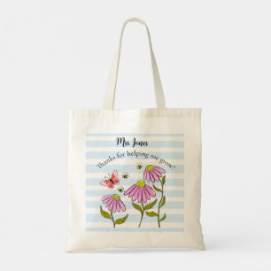 Süße Biene & Blumen Lehrer-Tasche Unterrichten i Tragetasche