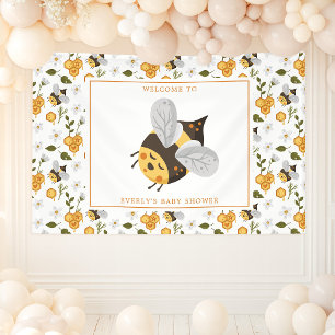 Süße Biene Hummel Baby Shower Banner