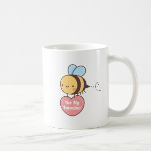 Süße Biene mein Valentinstag sei mein Valentinstag Kaffeetasse