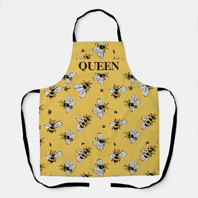 Süße Bienen Königin  Schürze (Vorderseite)