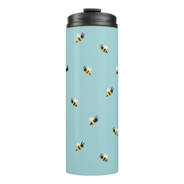  süße Bienen Thermosbecher (Vorderseite)