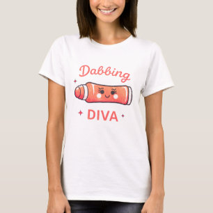 Süße Bingo-Spielerin Kawaii Dabber Lustiger Spruch T-Shirt