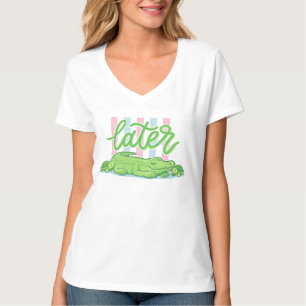 Süße Bis später Alligator Sommer Grafik Damen T-Shirt