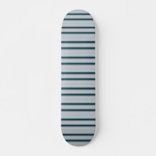 Süße blau-graue Streifen Skateboard