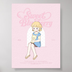Süße Blaubeer-Träume ✩°｡ ⋆｡°✩  Poster