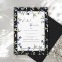 Süße Blaubeeren Elegante Brautparty
