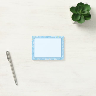 Süße blaue Blumen-Post-it-Notes Post-it Klebezettel