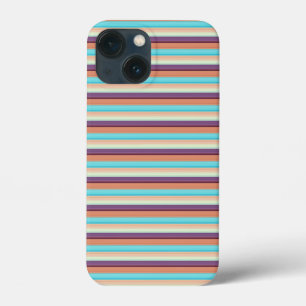 Süße blaue braune Streifen  Case-Mate iPhone Hülle