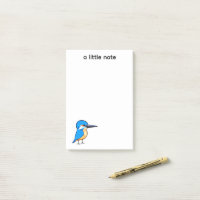 Süße Blaue Eisvogel-Vogel-Kunst