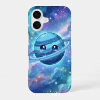 Süße blaue Planeten-Galaxie-Handyhülle