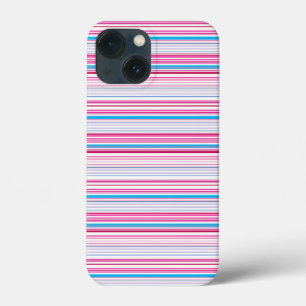Süße blaue rosa Streifen Case-Mate iPhone Hülle