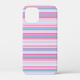 Süße blaue rosa Streifen Case-Mate iPhone Hülle