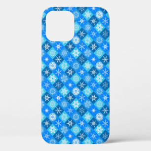 Süße blaue Schneeflockenmuster Design Case-Mate iPhone Hülle