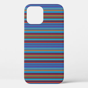 Süße blaue violette Streifen Case-Mate iPhone Hülle