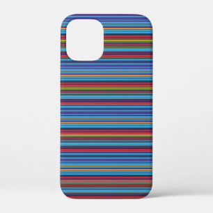 Süße blaue violette Streifen Case-Mate iPhone Hülle