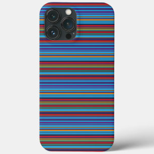 Süße blaue violette Streifen Case-Mate iPhone Hülle