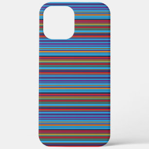 Süße blaue violette Streifen Case-Mate iPhone Hülle