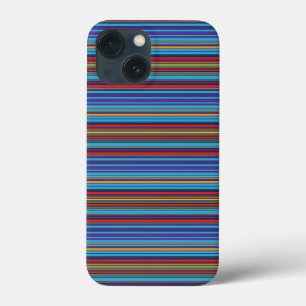 Süße blaue violette Streifen Case-Mate iPhone Hülle