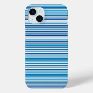 Süße blaue weiße Streifen Case-Mate iPhone Hülle