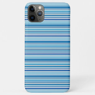 Süße blaue weiße Streifen Case-Mate iPhone Hülle