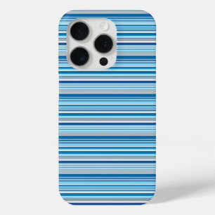 Süße blaue weiße Streifen Case-Mate iPhone Hülle