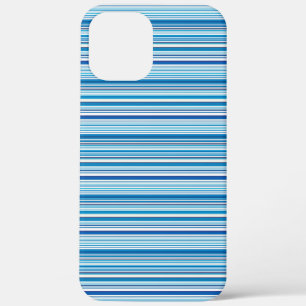 Süße blaue weiße Streifen Case-Mate iPhone Hülle