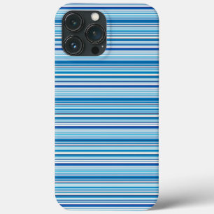 Süße blaue weiße Streifen Case-Mate iPhone Hülle