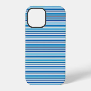 Süße blaue weiße Streifen iPhone 12 Pro Hülle