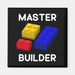 Süße Blockbauspielzeuge für Kinder, Brick Builder Magnet