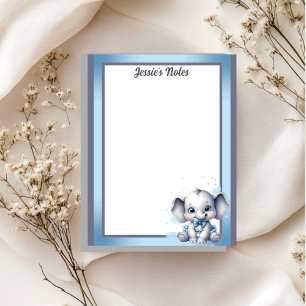 Süsse Blue Elephant - Little Peanut Notizblock