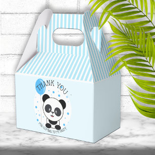 Süsse Blue Panda Geburtstagsparty Geschenkschachtel