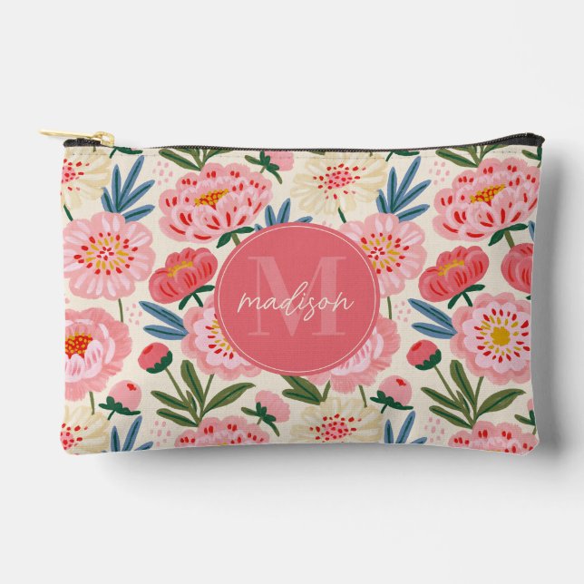 Süße Blumen-Accessoire-Tasche Zubehörtasche (Vorderseite)