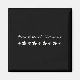 Süße Blumen-Daisy Ergotherapie Therast Ot Magnet
