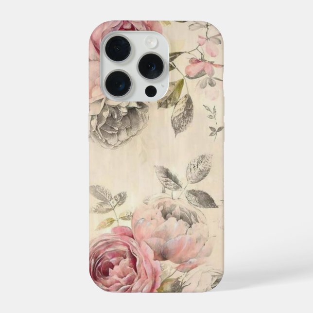 Süße Blumen-Handyhülle iPhone Hülle (Rückseite)