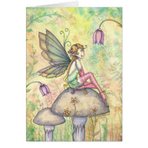 Süße Blumenfee Karte von Molly Harrison