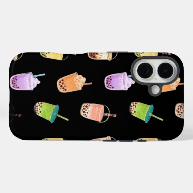 Süße Boba-Milchtee-Handyhülle Case-Mate iPhone Hülle (Rückseite (Horizontal))