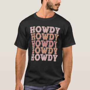 Süße Boho-Ästhetik-Cowgirl-Country-Musikfestival T-Shirt