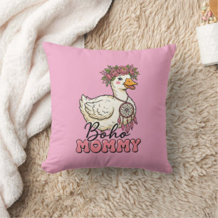 Süße Boho-Gans-Mama Kissen