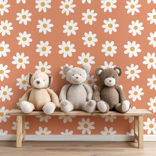 Süße Boho-Gänseblümchen bearbeitbarer Hintergrund  Tapete