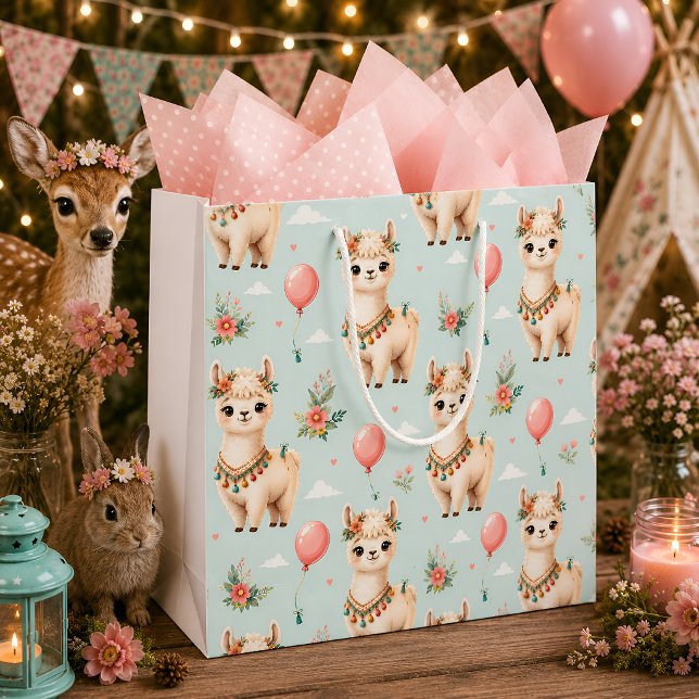 Süße Boho-Lama-Großpackung Große Geschenktüte (Von Creator hochgeladen)