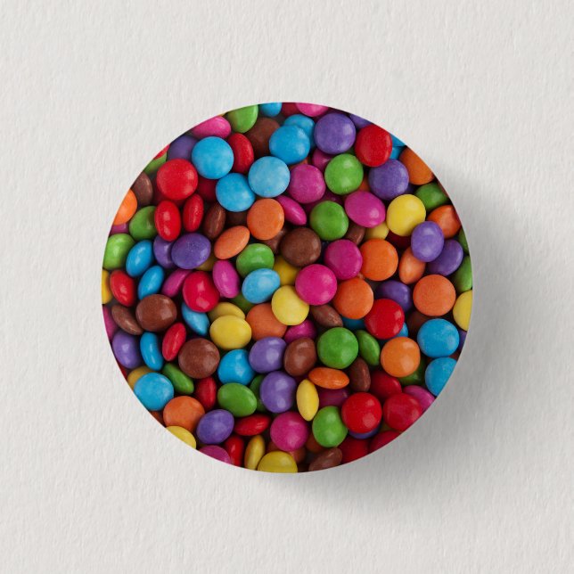 Süße Bonbons Button (Vorderseite)