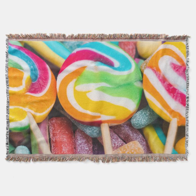 süße Bonbons Decke (Vorderseite)