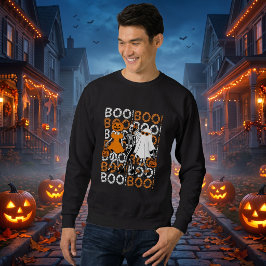 Süße Boo-Crew-Halloween-Freunde-Sweatshirt Sweatshirt