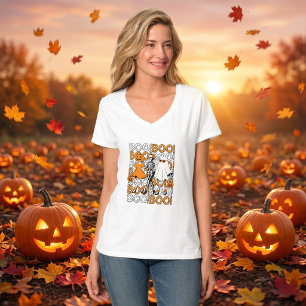 Süße Boo-Crew-Halloween-Freunde T-Shirt