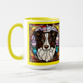Süße Border Collie Kaffeetasse